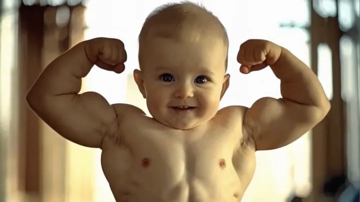 Trending Ai Body Builder Effect | Muscle Surge