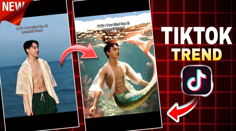 Ai Mermaid Filter Tiktok Trending Effect